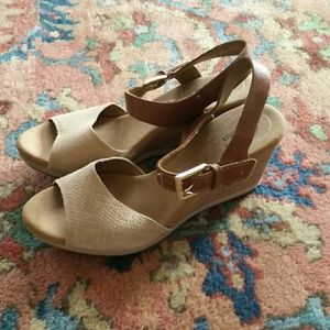 Clarks Wedge Sandals